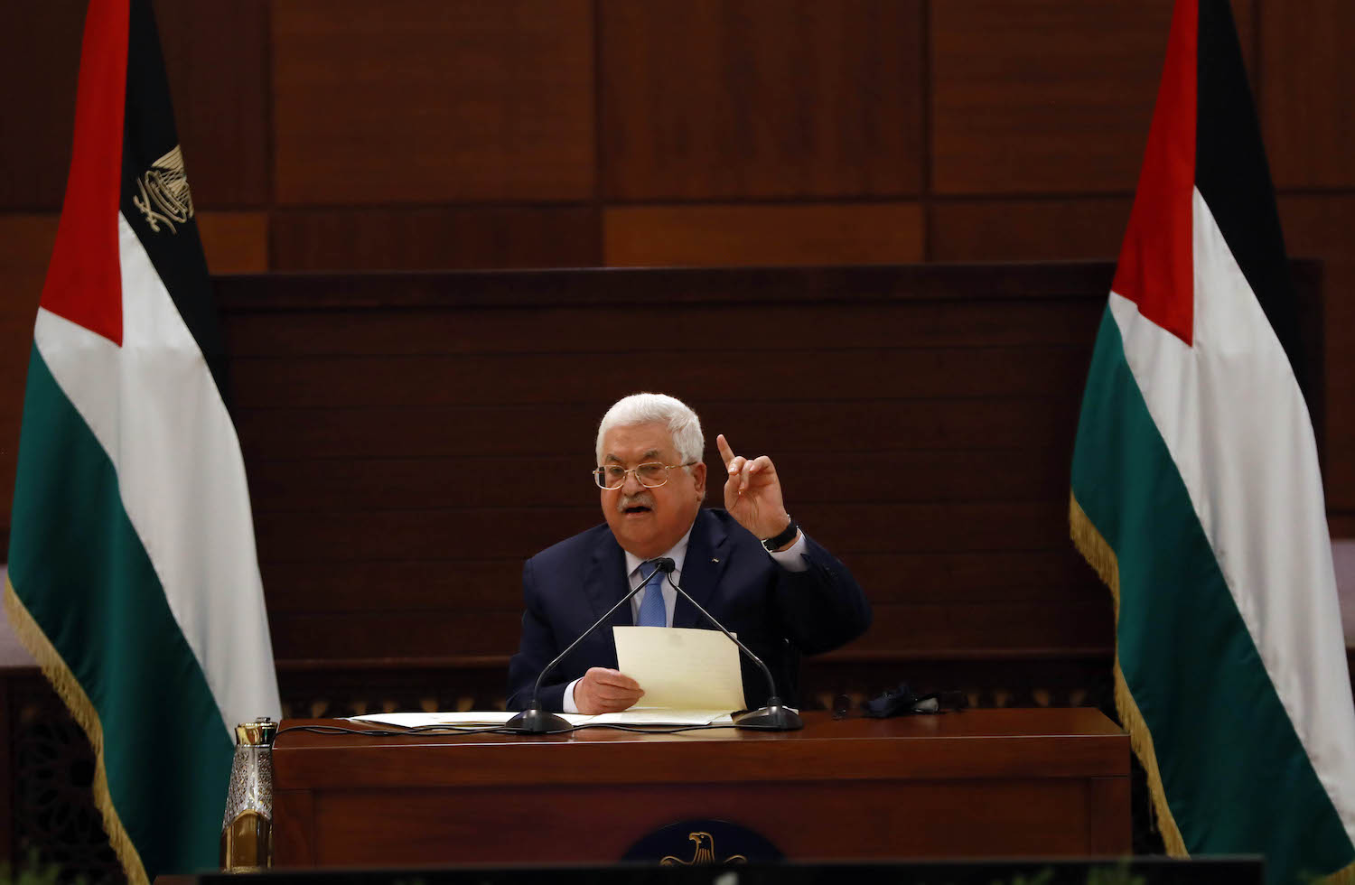 President Abbas calls for inclusive dialogue of all national actors 