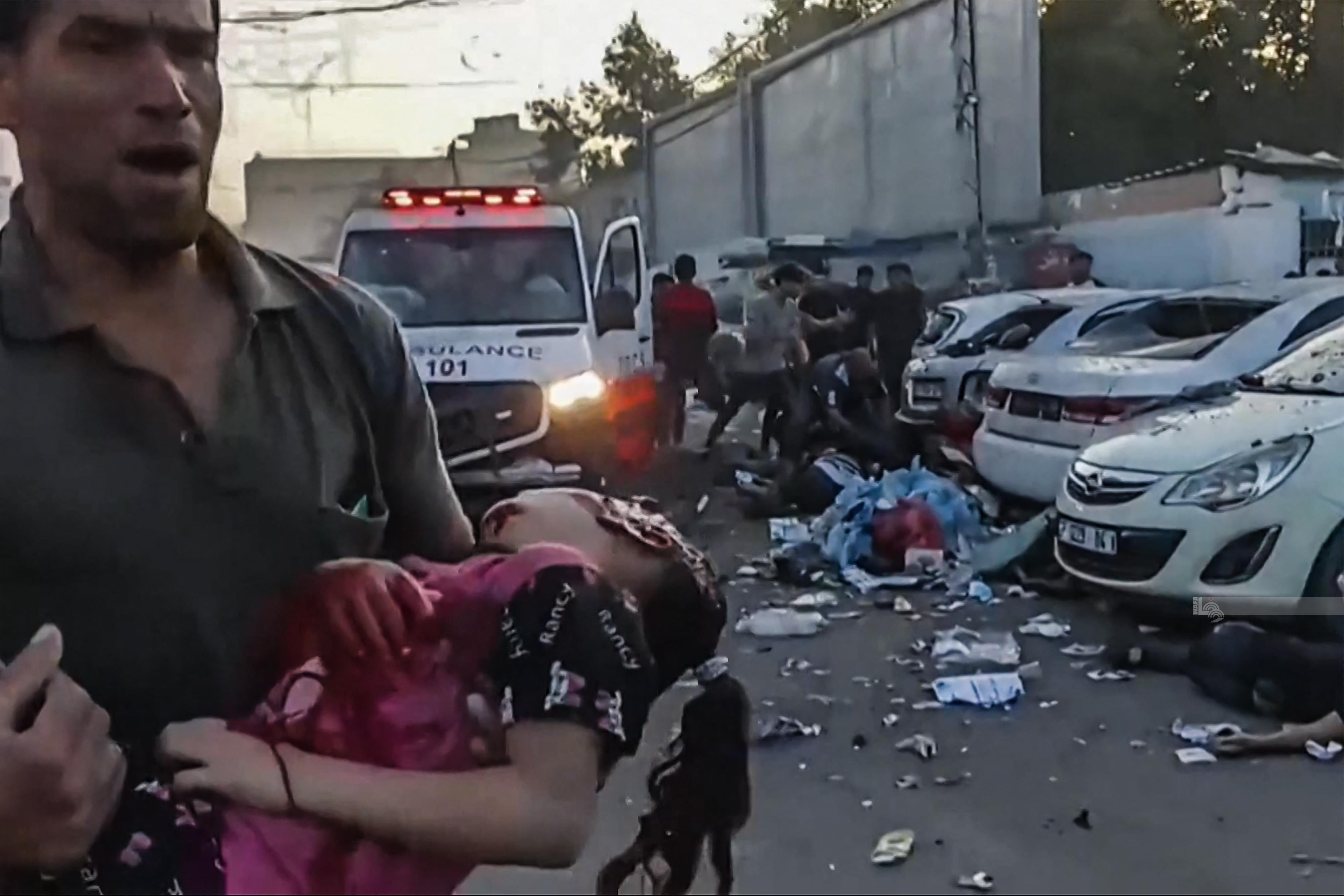 UN Secretary-General ‘horrified’ by Israel’s strike on an ambulance convoy at Shifa Hospital in Gaza