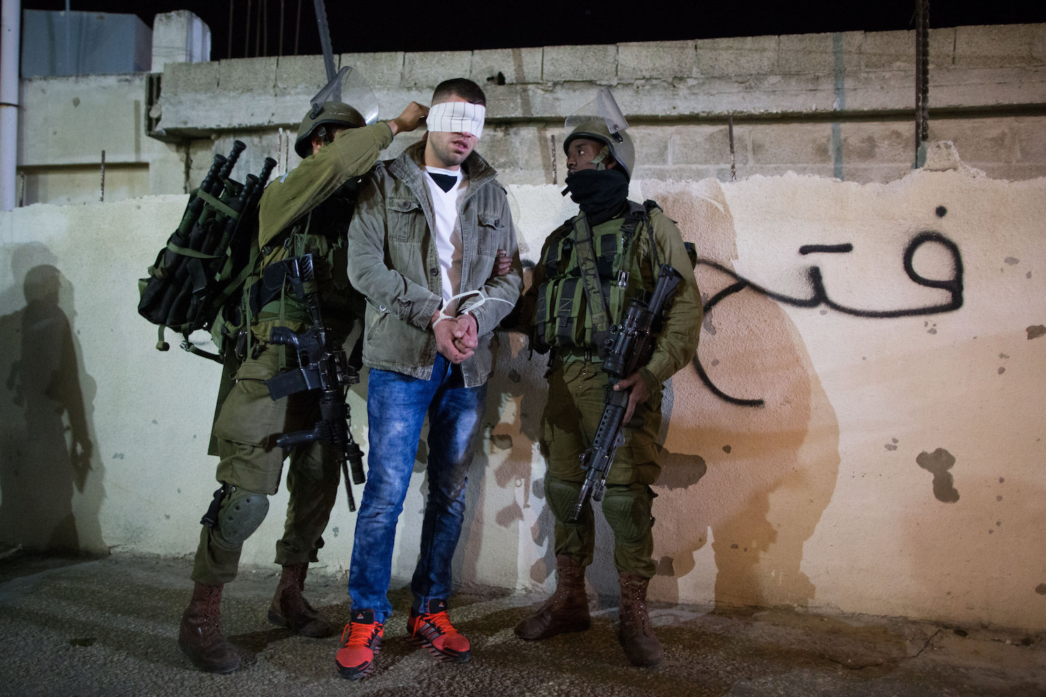 Israeli forces detain 11 Palestinians in West Bank raids