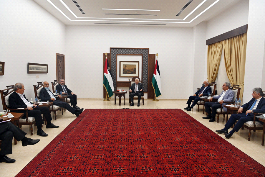 Presidential Crisis Committee discusses current political conditions in Palestine