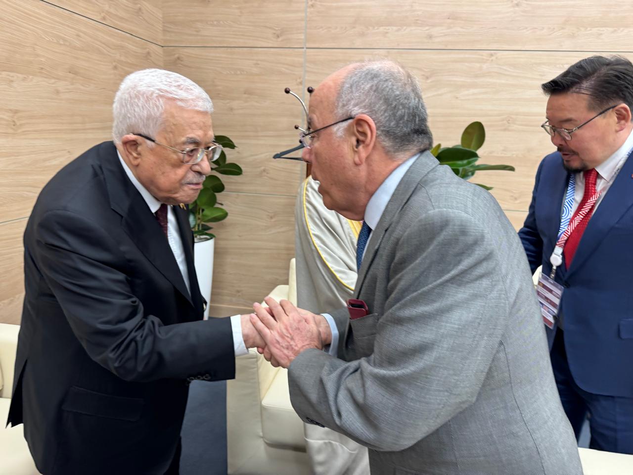President Abbas meets with Brazilian FM in Kazan
