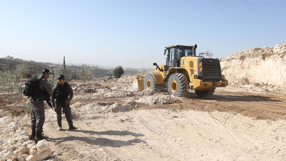 Israel orders halt on construction of two dwellings in southern West Bank