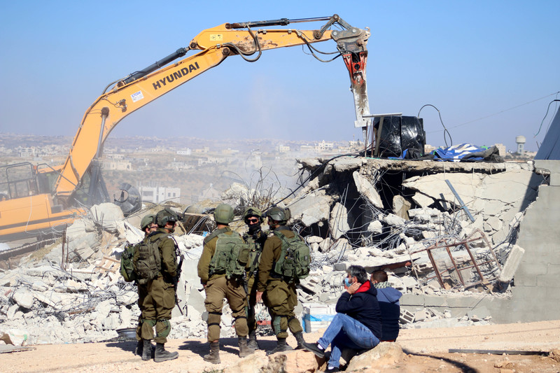 Israel orders demolition of 8 homes northeast of Nablus