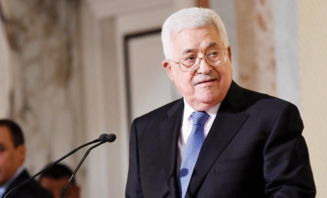 President Abbas reiterates calls for badly needed international protection for the Palestinian people 