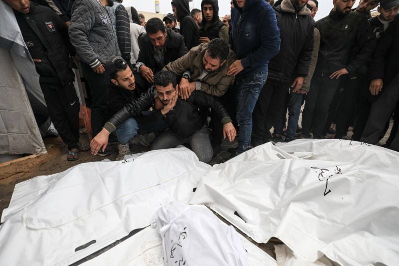 Israeli airstrikes in Gaza leave multiple civilians killed and injured