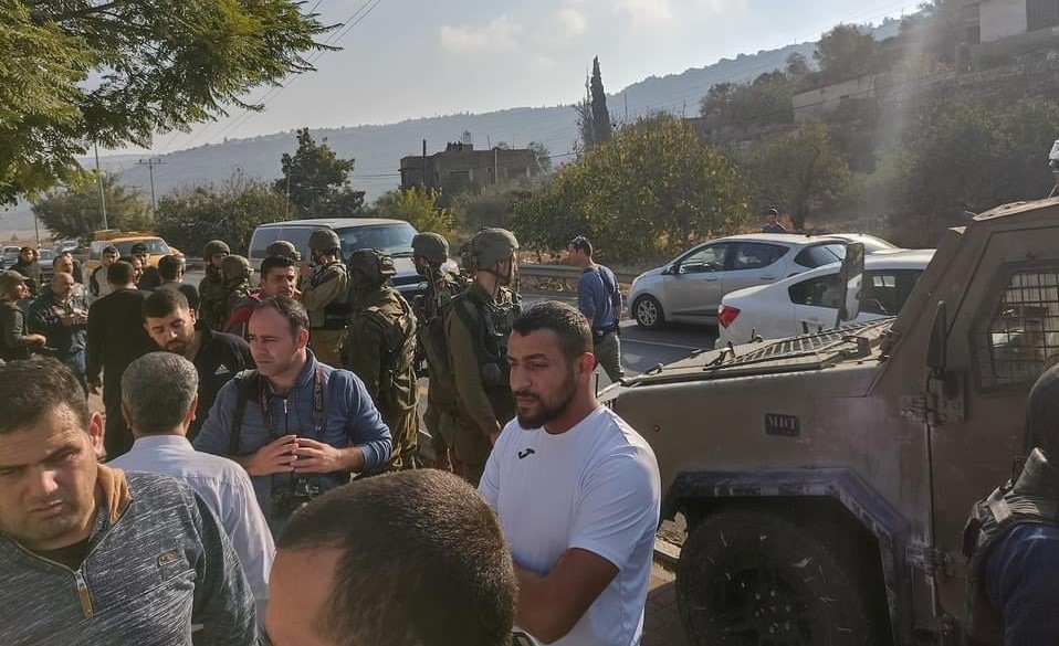 For third consecutive day, Israeli forces assault student in 
West Bank village