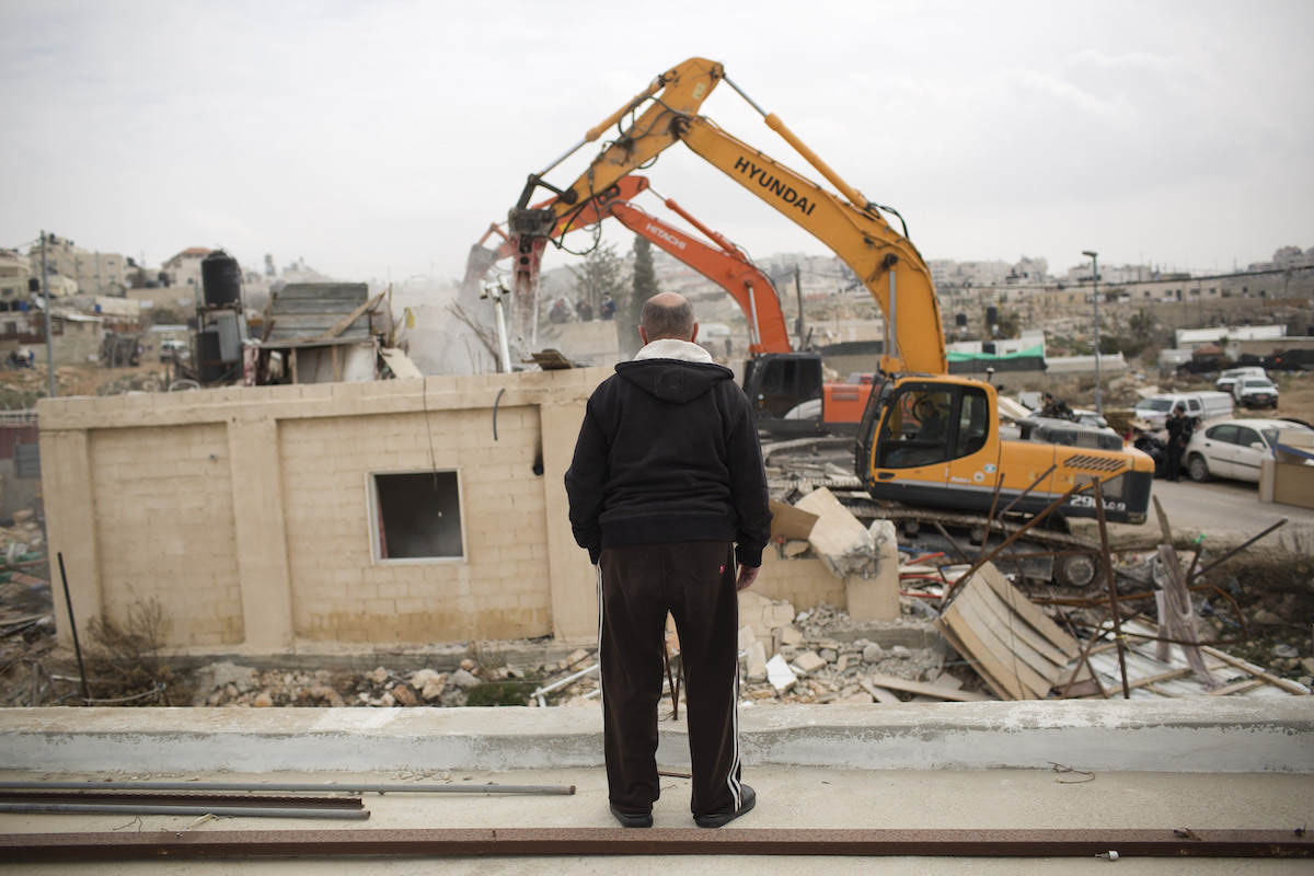 Palestinian citizen forced to demolish own room in occupied Jerusalem  