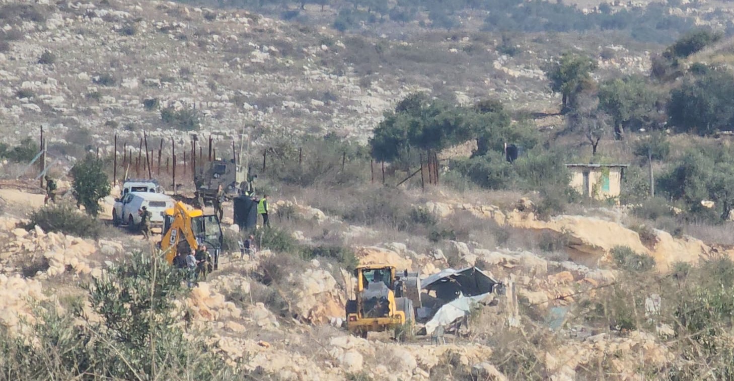 Israel demolishes homes and infrastructure in a Palestinian hamlet near Jenin