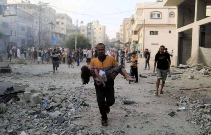 Casualties in a series of Israeli airstrikes across Gaza
