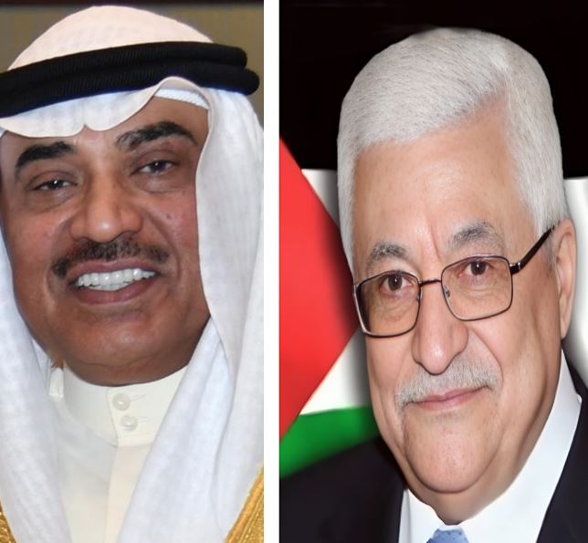 President Abbas holds phone call with Crown Prince of Kuwait