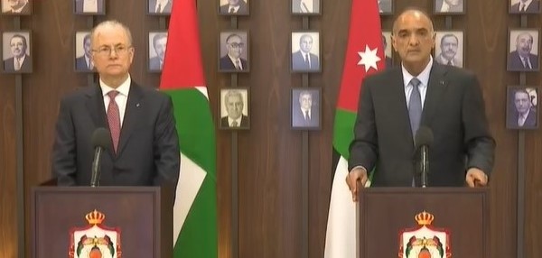 Prime Minister Mustafa says two-state solution is the only answer to achieve peace and stability