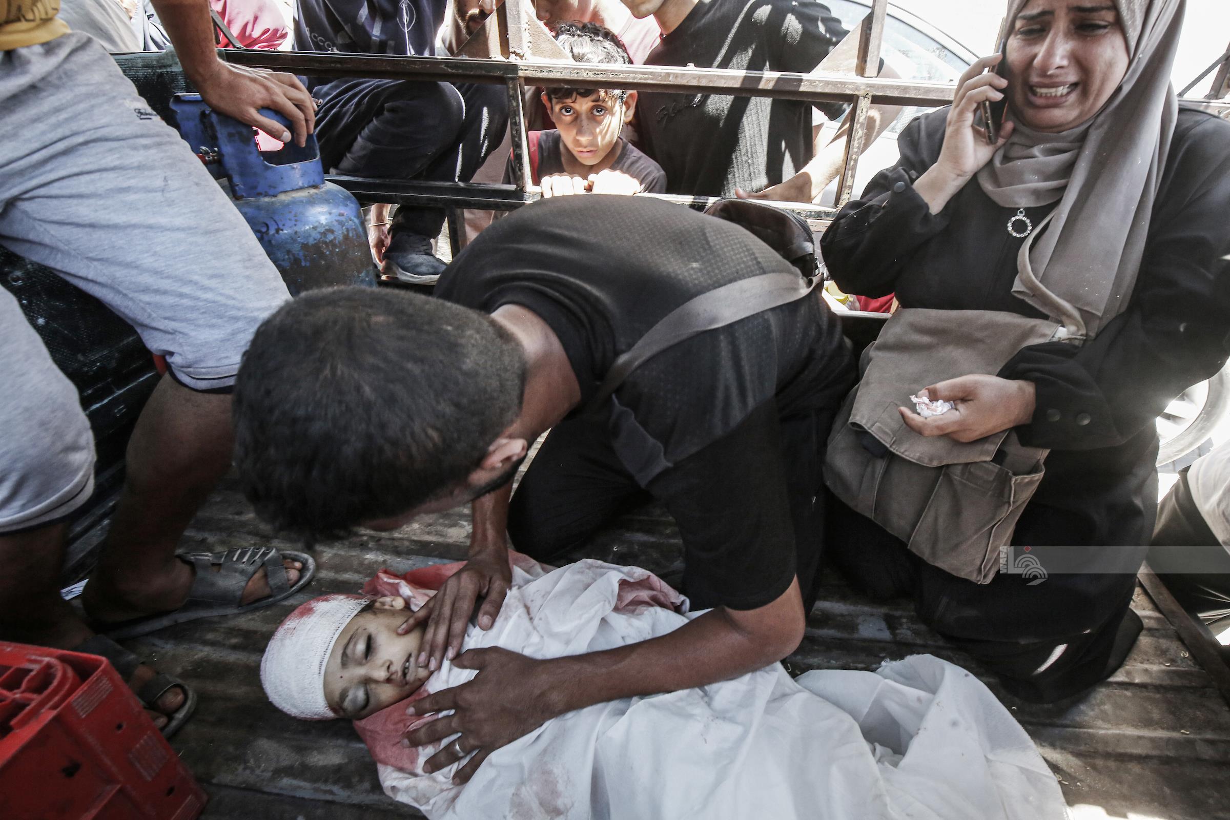 Nine civilians killed, others injured in Israeli air raid on Gaza City 