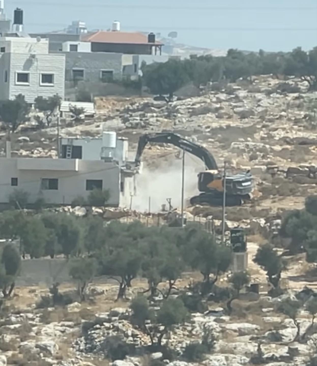 Israeli forces demolish two houses west of Ramallah
