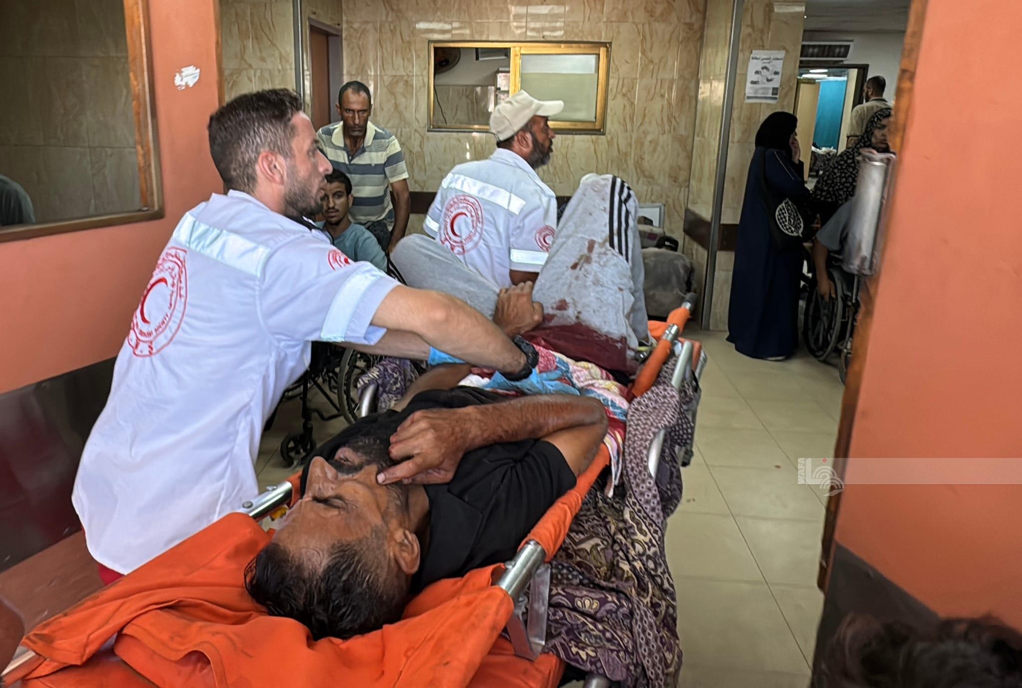 Several Palestinians injured by Israeli gunfire west of Gaza City