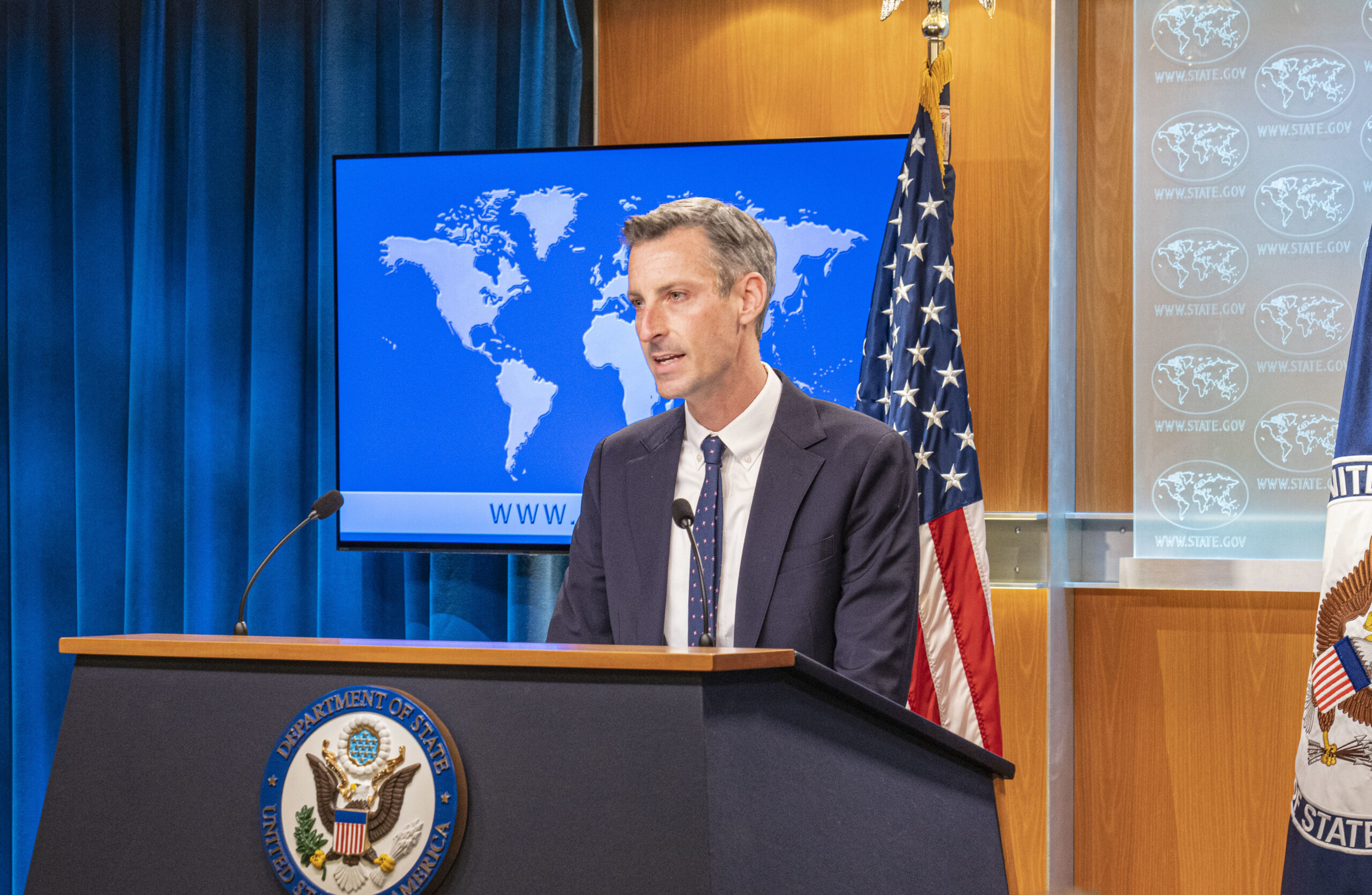US spokesman condemns settlers' violence in West Bank 