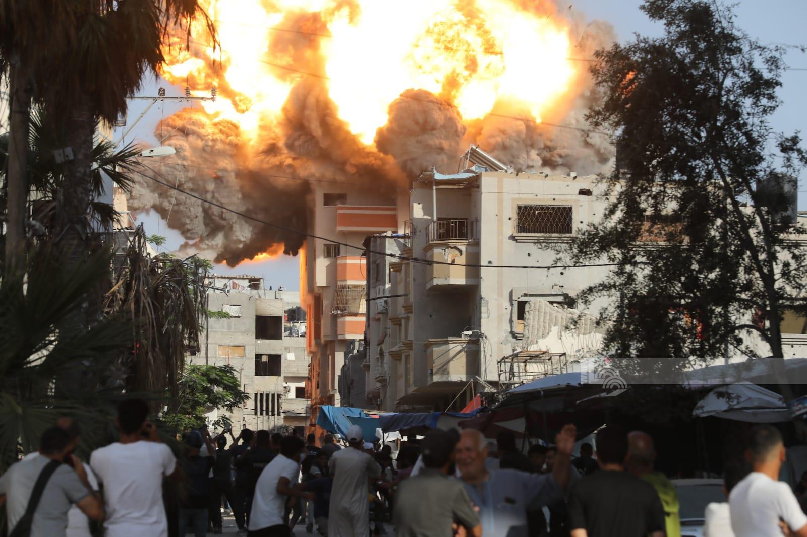 Several civilians killed and wounded in Israeli bombardment of central Gaza 