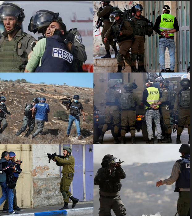 WAFA documents 19 Israeli violations against Palestinian journalists in November