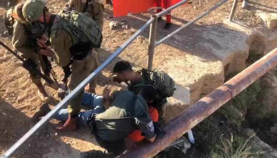 Israeli army attacks Palestinians protesting settlers' takeover of water spring in Jordan Valley
