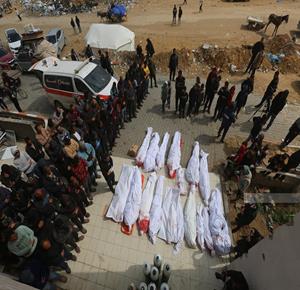 125 fatalities reported at Gaza hospitals, most recovered from rubble, since dawn